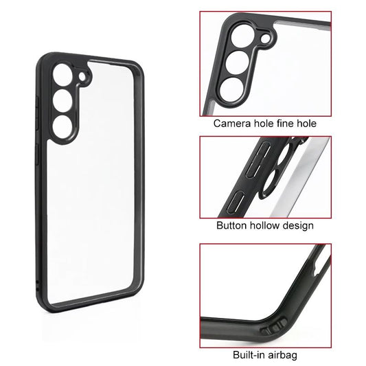 Armor Shockproof Clear Back Case for Galaxy S23