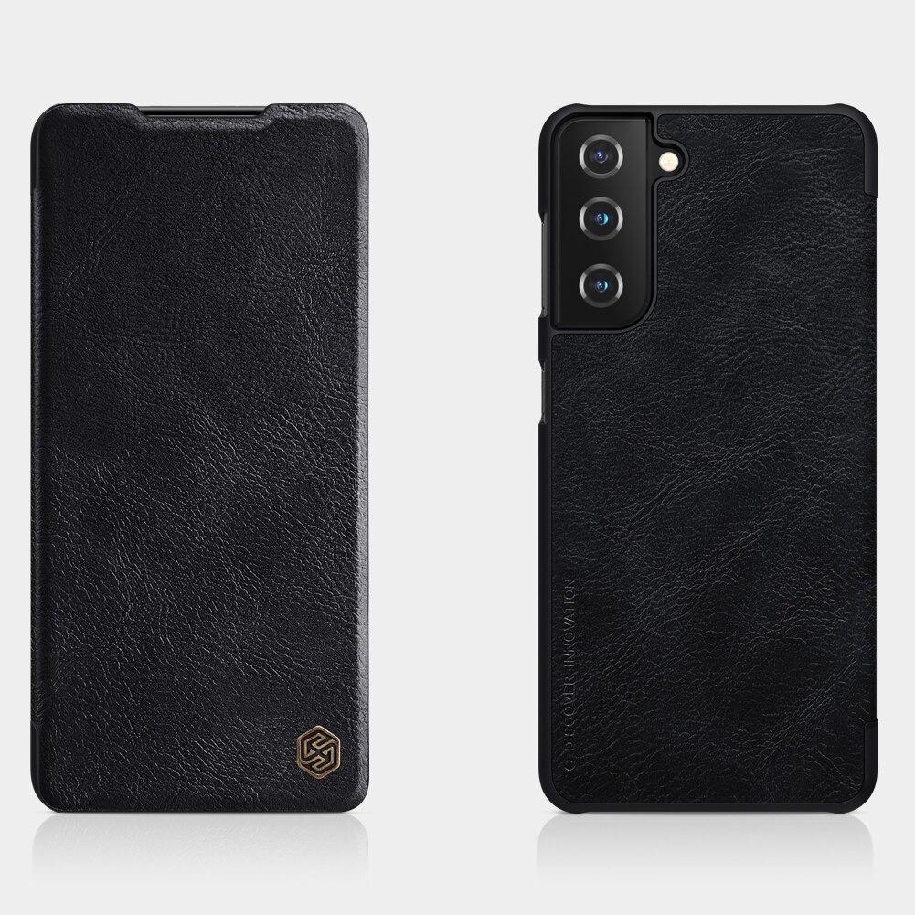 Genuine Leather Flip Cover for Galaxy S21 Plus