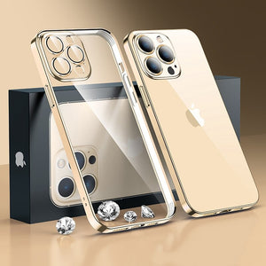 Plating Transparent Case for iPhone 13 Pro