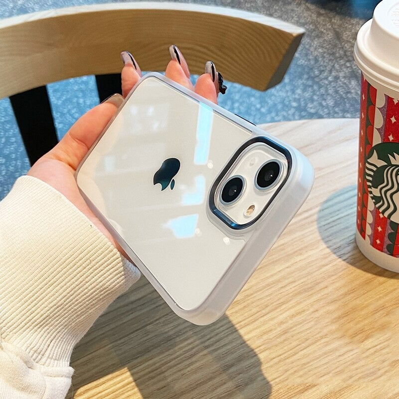 Hybrid Crystal Clear Case for iPhone 13