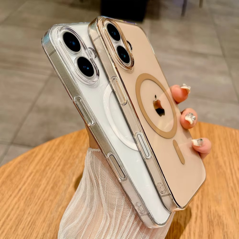 Anti Yellow Crystal Clear with Magsafe Case for iPhone 16