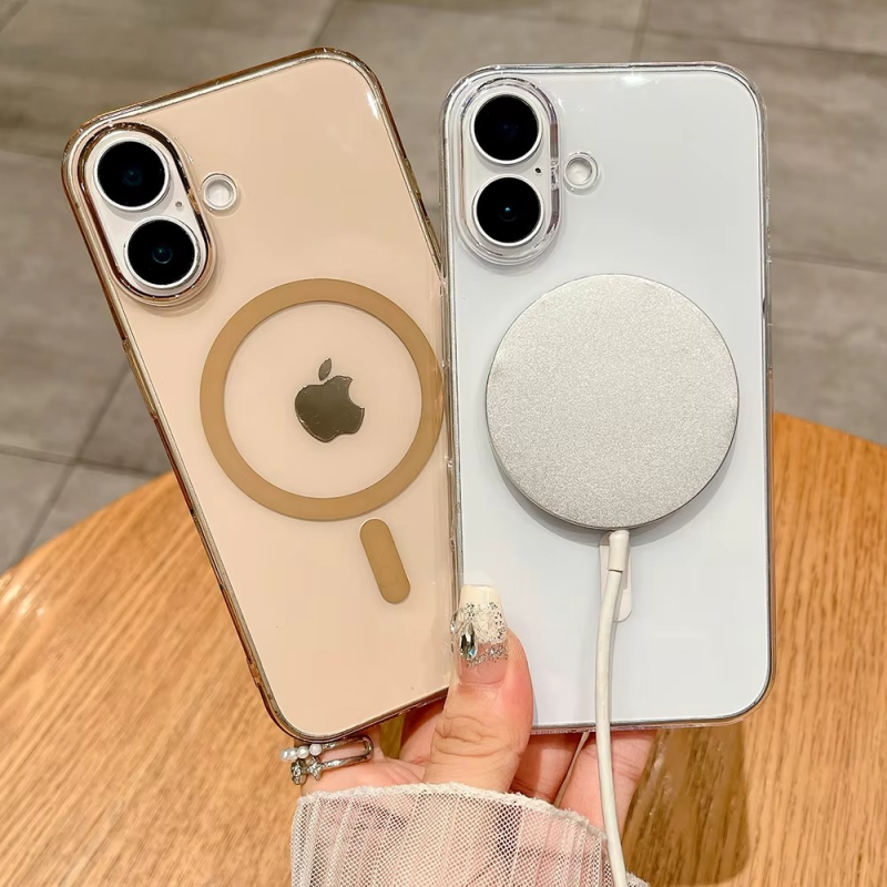 Anti Yellow Crystal Clear with Magsafe Case for iPhone 16