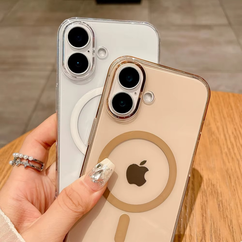 Anti Yellow Crystal Clear with Magsafe Case for iPhone 16