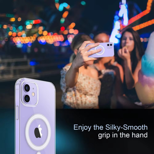 Ultra Thin Crystal Clear with Magsafe Case for iPhone 12