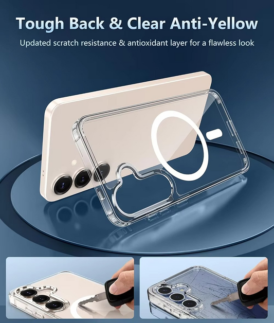 Hybrid Clear Magsafe Case for Galaxy S25