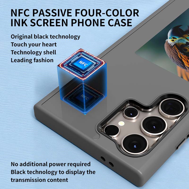 NFC E-Ink Photo Display Case for Galaxy S24 Ultra