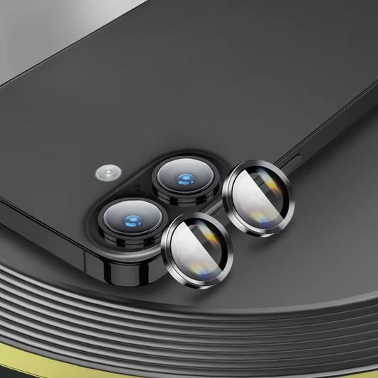 Aluminum Ring Camera Lens Cover for iPhone 16