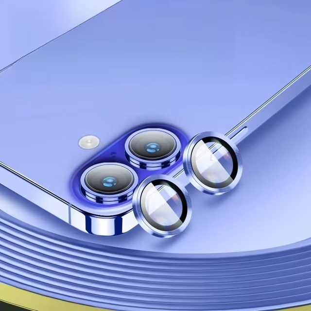 Aluminum Ring Camera Lens Cover for iPhone 16