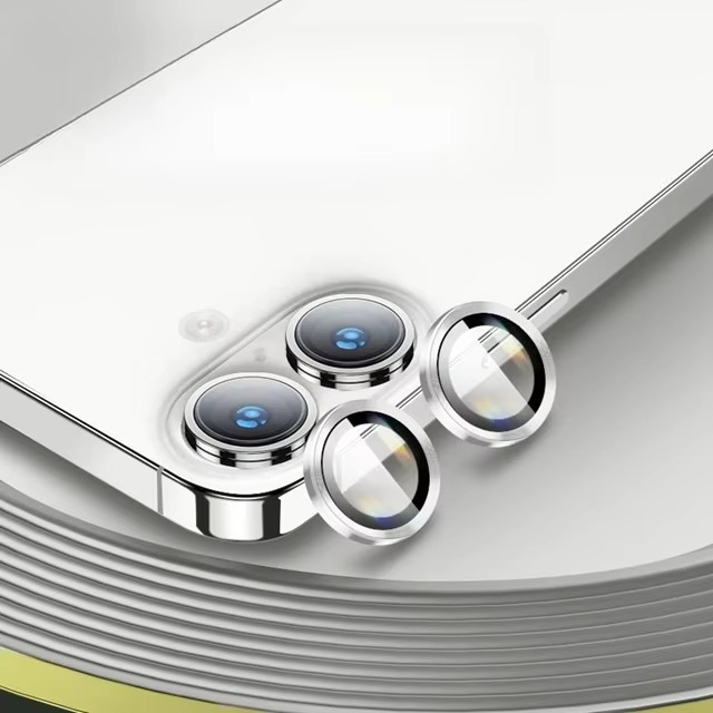 Aluminum Ring Camera Lens Cover for iPhone 16