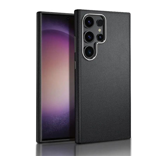 Premium Vegan Leather Case for Galaxy S25 Ultra