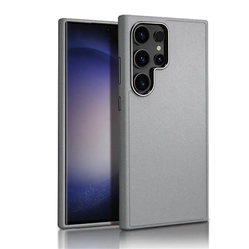 Premium Vegan Leather Case for Galaxy S25 Ultra