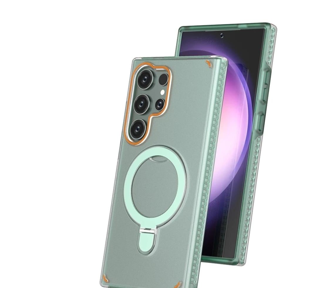 Rotating Kickstand Case with Magsafe for Galaxy S24 Ultra