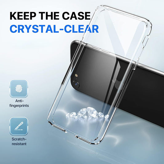 Ultra Thin Crystal Clear Hard Case for iPhone SE 2020