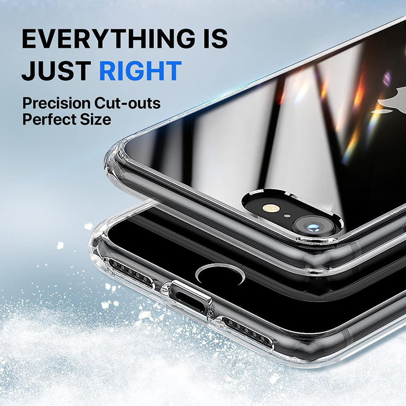 Ultra Thin Crystal Clear Hard Case for iPhone SE 2020