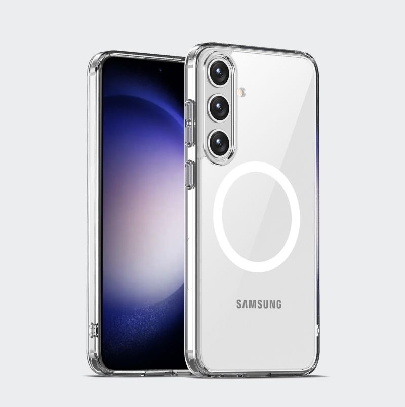 Anti Yellow Crystal Clear with Magsafe Case for Galaxy S24