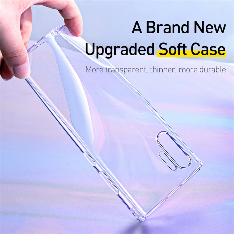 Anti-Knock TPU Transparent Case for Samsung Galaxy Note 10 Plus