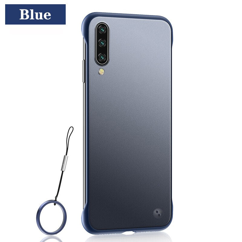 Ultra Thin Frameless Matte Finish Clear Case Samsung Galaxy A70