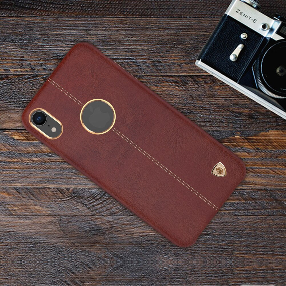 Luxury High Quality Leather Case for iPhone XR