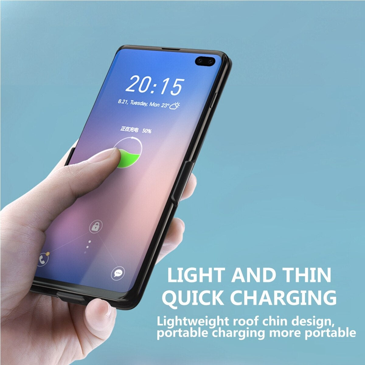 Ultra Thin 7000mah Battery Charger Case for Samsung Galaxy S10 Plus
