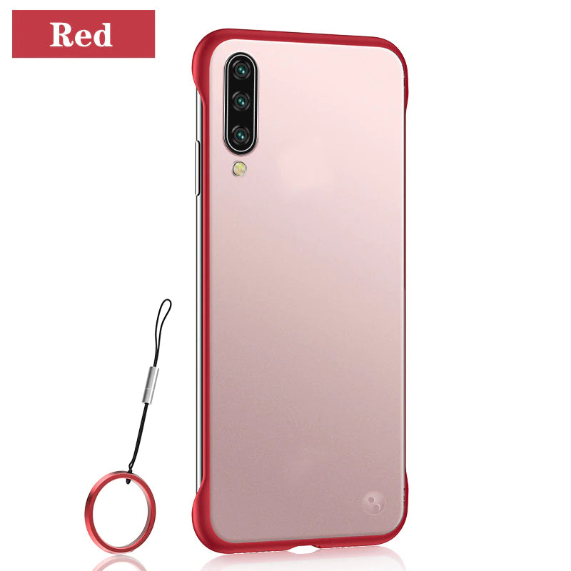 Ultra Thin Frameless Matte Finish Clear Case Samsung Galaxy A70