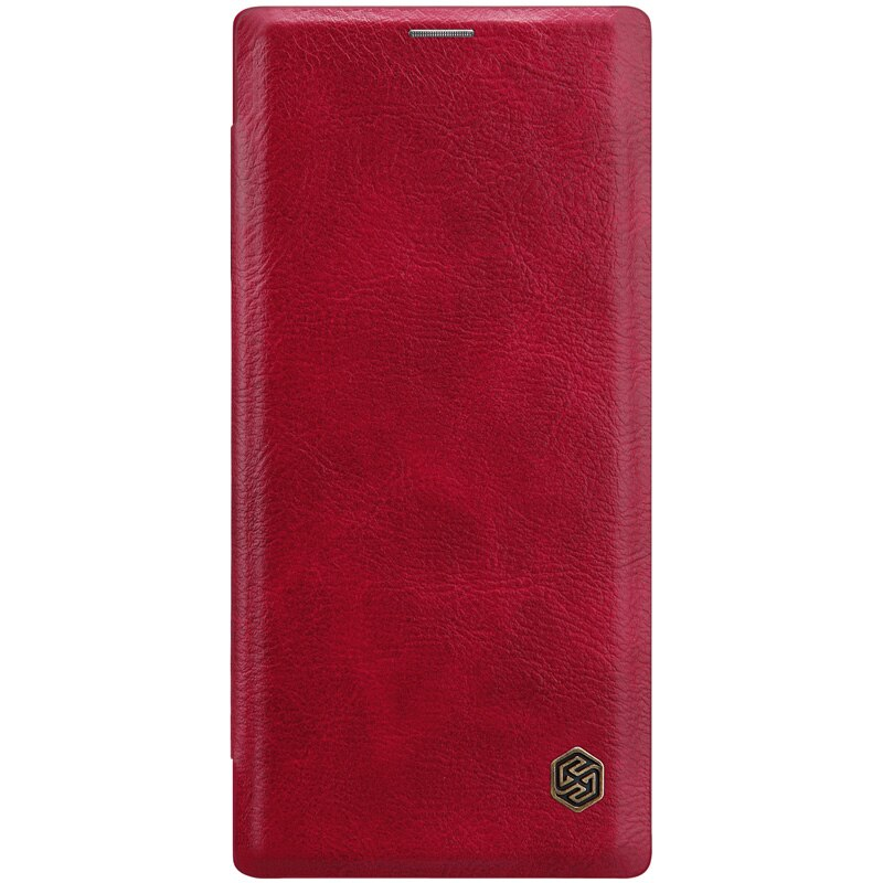 Genuine Leather Flip Case for Samsung Galaxy Note 10 Plus