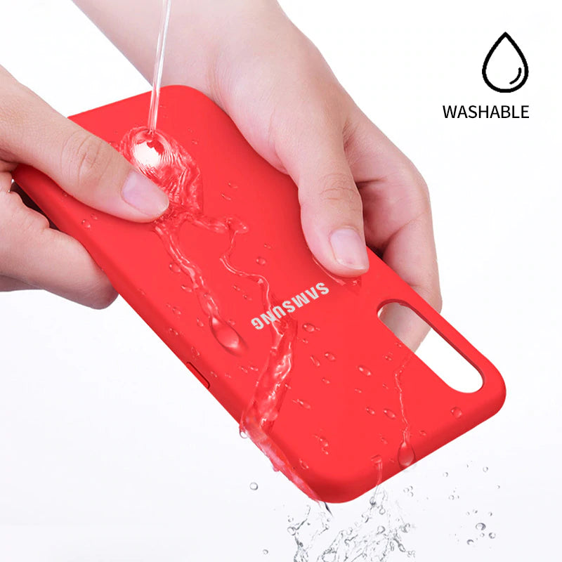 Original Soft Silicone Back Cover for Samsung Galaxy A50