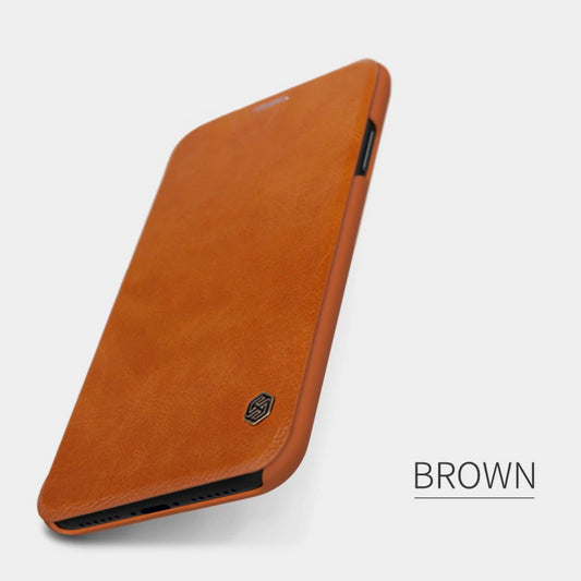 Genuine Leather Flip Case for iPhone XR