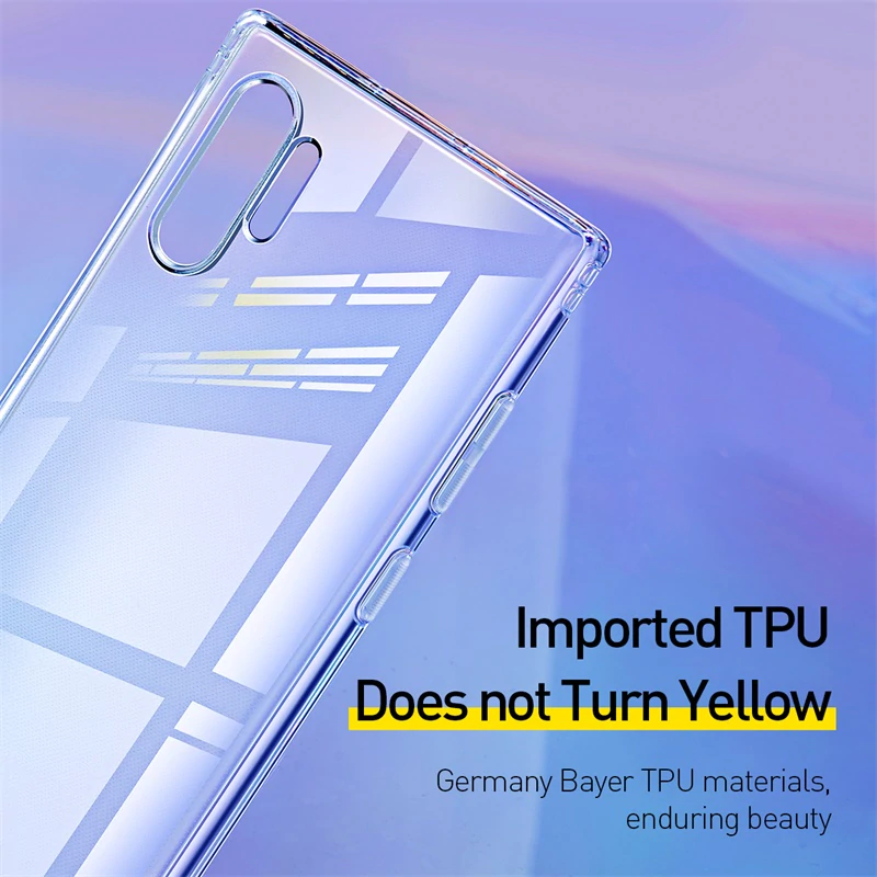 Anti-Knock TPU Transparent Case for Samsung Galaxy Note 10 Plus