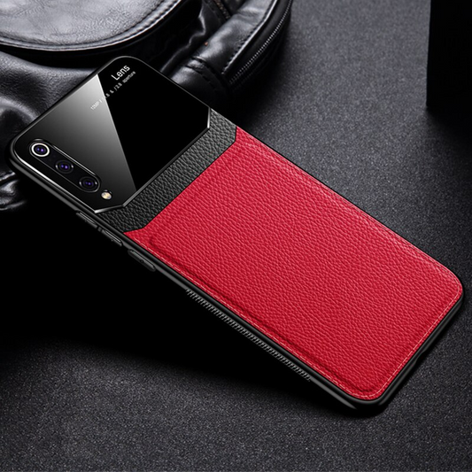 Luxury Camera Lens Protection Leather Case for Samsung Galaxy A30s