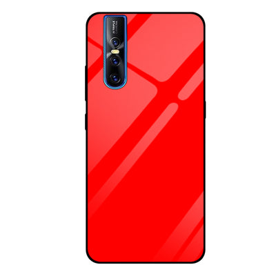 Tempered Glass Soft Silicone Case for Vivo V15 Pro