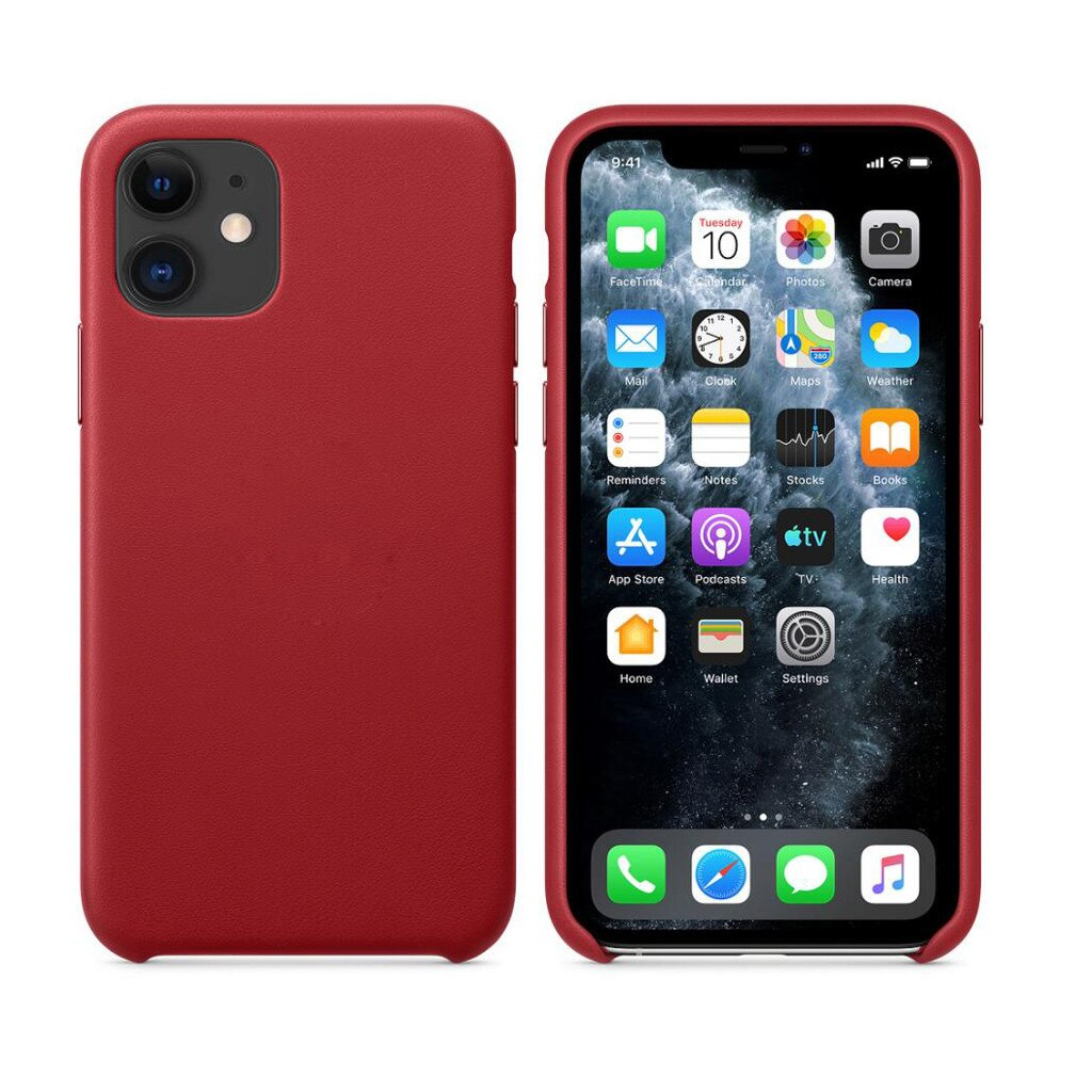 Ultra Thin Leather Case for iPhone 11 With LOGO