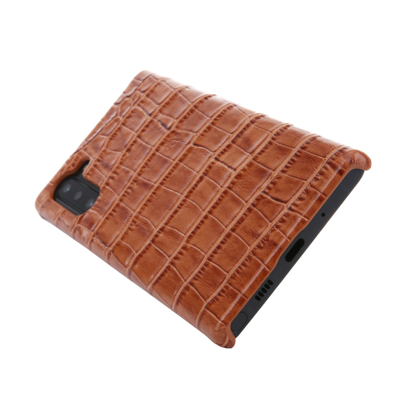 Luxury Crocodile Pattern Genuine Leather Case for Samsung Galaxy Note 10
