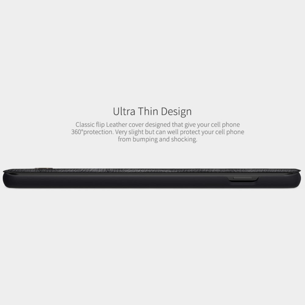 Genuine Leather Flip Case for Samsung Galaxy Note 10 Plus