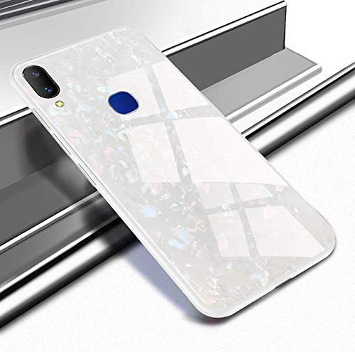 Luxury Marble Pattern Tempered Glass Case for Samsung Galaxy A30