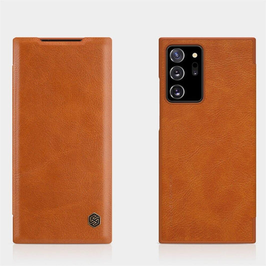 Genuine Leather Flip Case for Samsung Galaxy Note 20 Ultra