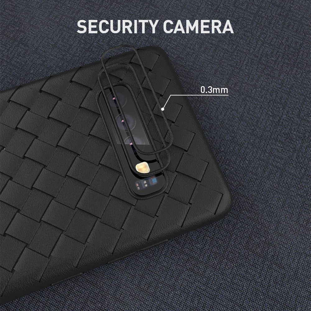 Ultra-Thin Grid Weaving Mobile Case For S10 Plus