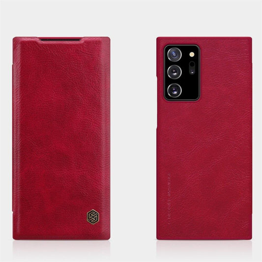 Genuine Leather Flip Case for Samsung Galaxy Note 20 Ultra