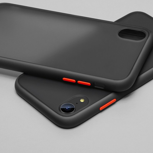 Shockproof Matte Finish Case for iPhone XR