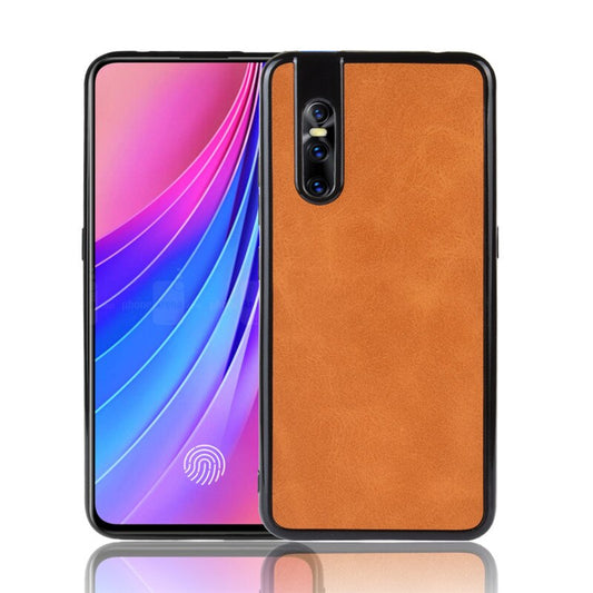 Premium Quality Leather Case Back Cover for Vivo V15 Pro