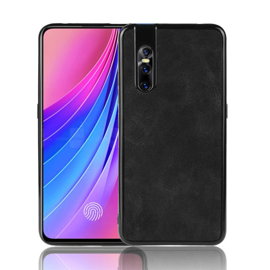 Premium Quality Leather Case Back Cover for Vivo V15 Pro
