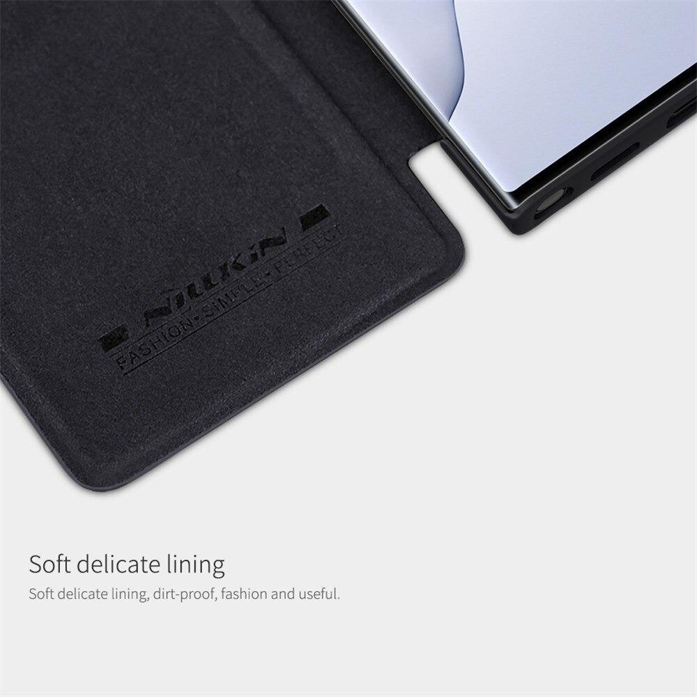 Genuine Leather Flip Case for Samsung Galaxy Note 20 Ultra