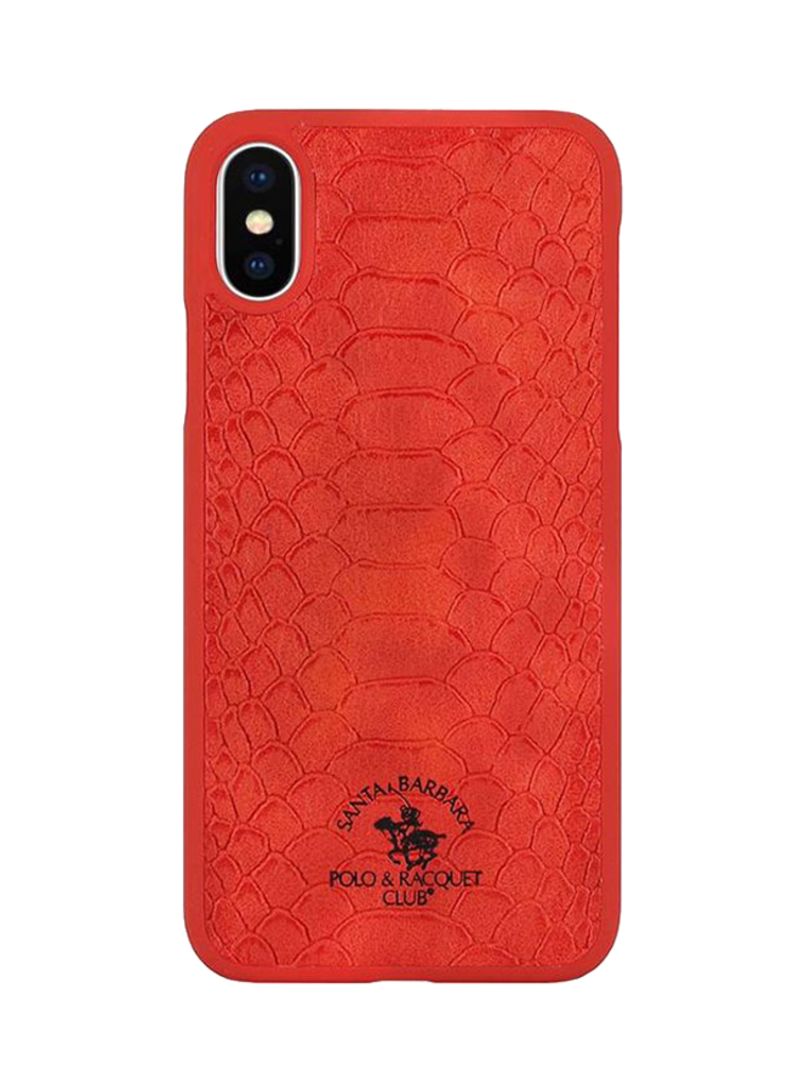 Premium Crocodile Pattern Leather Case for iPhone XS