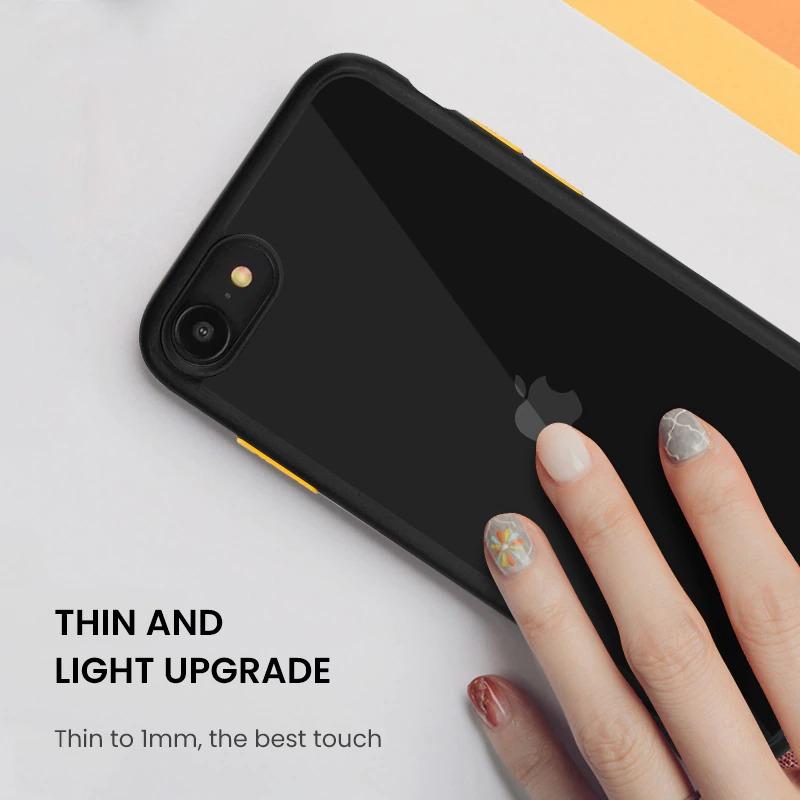 Shockproof Transparent Case for iPhone SE (2020)