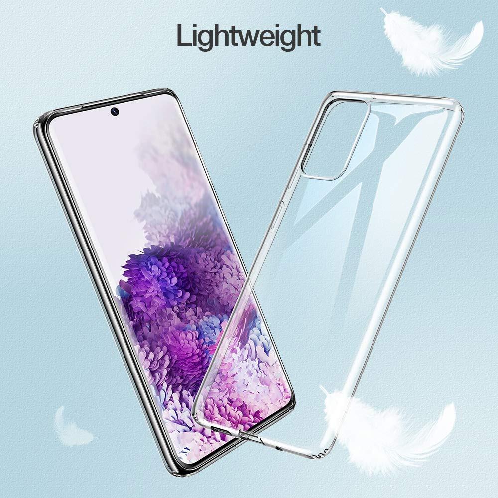 Osophter for Galaxy S20 FE 5G Case Clear Transparent Reinforced Corners TPU  Shock-Absorption Flexible Cell Phone Cover for Samsung Galaxy S20 FE