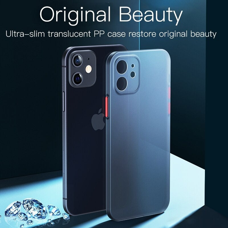 Ultra Thin Matte Paper Case for iPhone 12