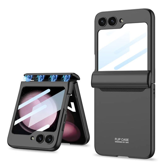 Magnetic Hinge Protection Matte Case for Galaxy Z Flip5