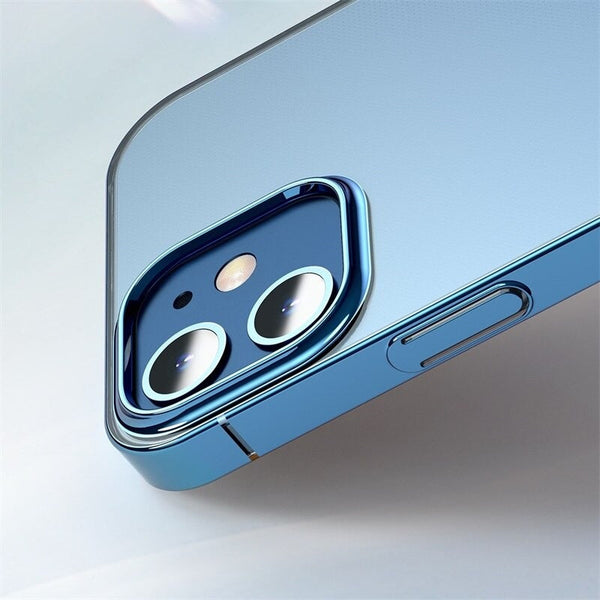 Electroplated Hard Clear Case for iPhone 12 Mini