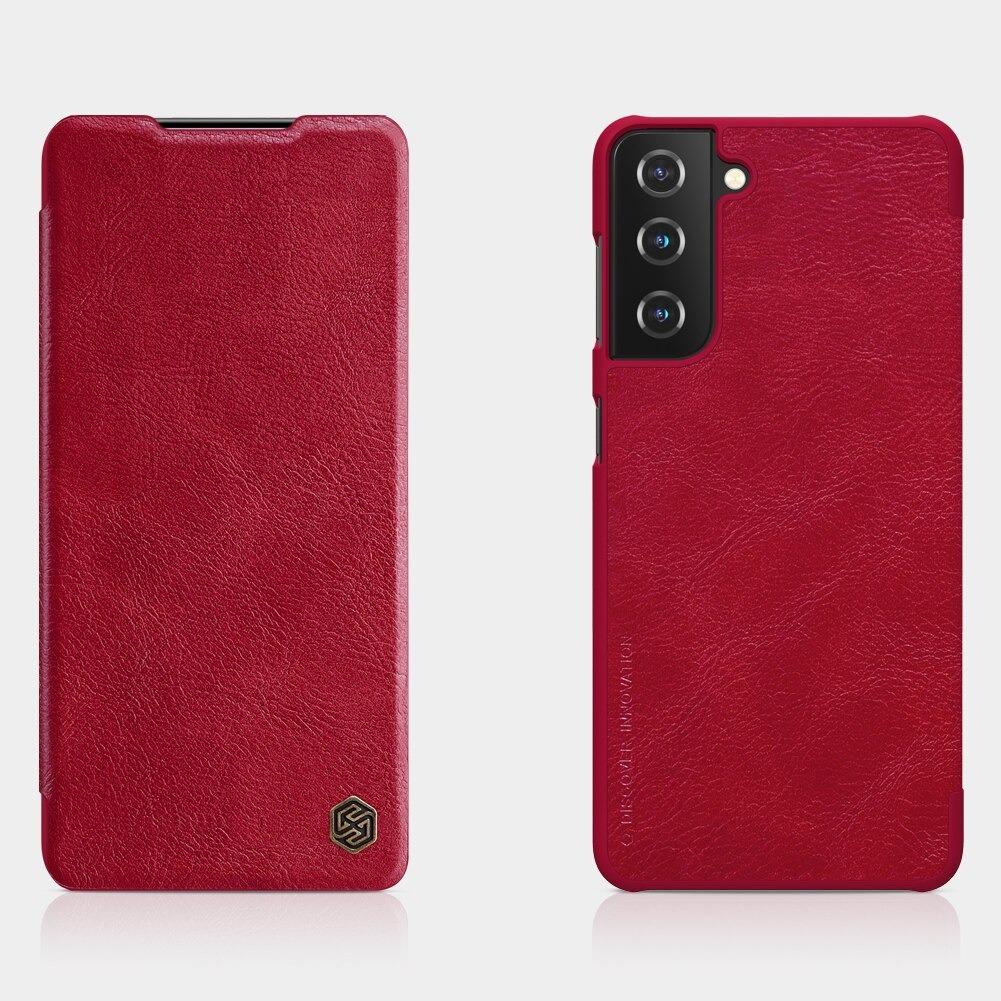 Genuine Leather Flip Cover for Galaxy S21 Plus