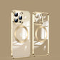 Magsafe Plating Transparent Case for iPhone 14 Pro