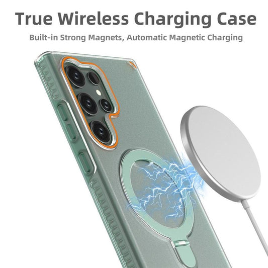 Rotating Kickstand Case with Magsafe for Galaxy S24 Ultra